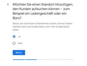 Google MyBusiness Standort wählen PKInternetmarketing